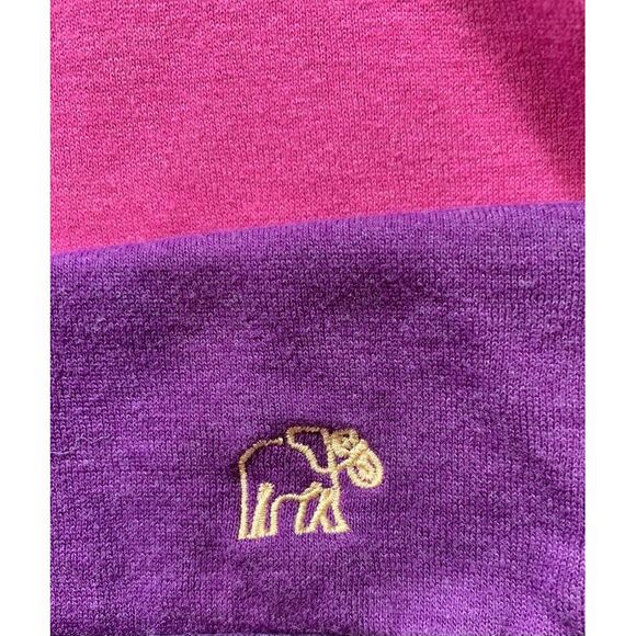 Ivory Ella Mauve & Purple Elephant Sweatshirt Women's Size Small - 237 - Picture 4 of 11